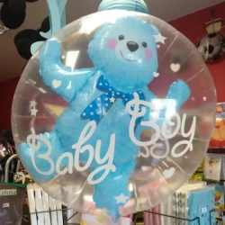 Balon w balonie na baby shower