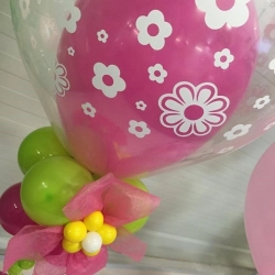 balon w balonie efektowny bukiet