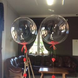 balony bubble kule orbz