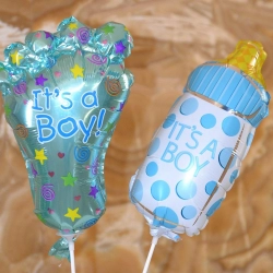 balony foliowe dla chłopca na chrzest
