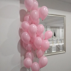balony perłowe z helem