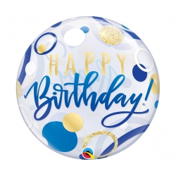 Balon Kula Happy Birthday 56 cm