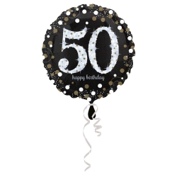 Balon foliowy na 50 urodziny 45 cm