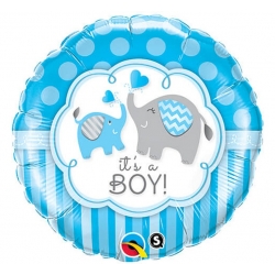 Balon foliowy It's a Boy na Baby Shower 46 cm