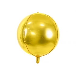 Balon foliowy Złota Kula 40 cm