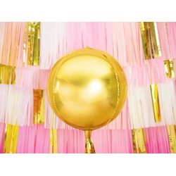 Balon foliowy Złota Kula 40 cm
