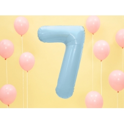 Balon foliowy na 7 urodziny