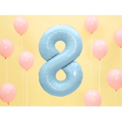 Balon foliowy na 8 urodziny