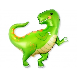 Balon foliowy Zielony Dinozaur 60 cm