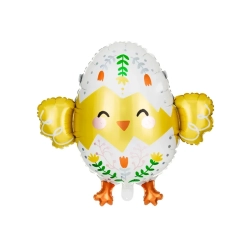 Balon foliowy Kurczaczek Pisanka na Wielkanoc 57x53 cm