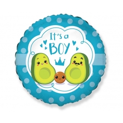 Balon foliowy na Baby Shower It's a Boy 46 cm