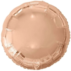 Balon foliowy Okrągły Różowe Złoto 45 cm