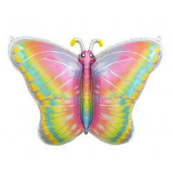 Balon foliowy Kolorowy Motylek 64x53 cm