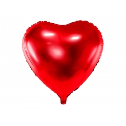 Balon foliowy Serce Czerwone 61 cm