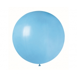 Balon Gigant pastelowy Kula Błękitna 75 cm 1 szt