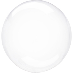 Balon kula Bubble Krystaliczna transparentna 46 cm