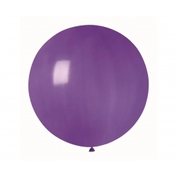 Balon Gigant pastelowy Kula Fioletowy 75 cm