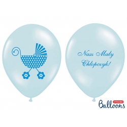 Balony niebieskie Nasz Mały Chłopczyk