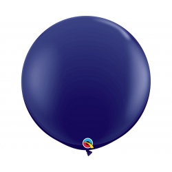 Balon pastelowy Granatowy kula 90 cm