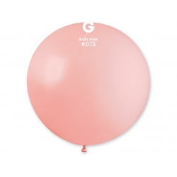 Balon Gigant pastelowy Łososiowy Kula 90 cm