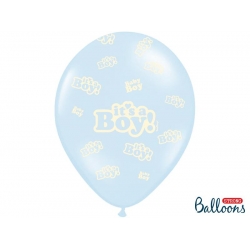 Balony na Baby Shower Chłopczyka It's a Boy 30 cm 3 szt.