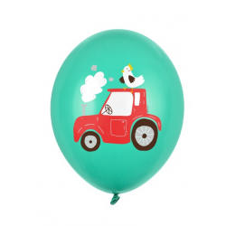 Balony Farma Traktor 30 cm