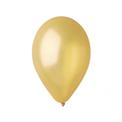 Balony metalizowane Złote Dorato 10 szt 30 cm na hel