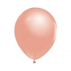 Balony metalizowane Różowe Złoto 30 cm 10 szt