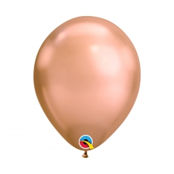 Balon Chromowany Różowe Złoto 28 cm