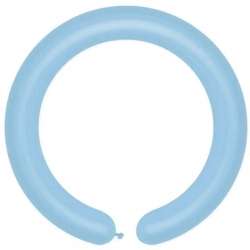 Balony do modelowania Niebieskie Jasne 140 cm
