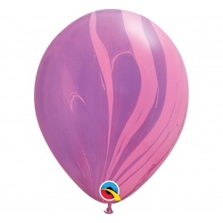 Balon Melanż Różowy Qualatex 28 cm