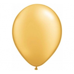 Balony metalizowane Złote 13 cm 10 szt Dekoracja Na hel