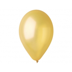 Balony metalizowane Złote Dorato 10 szt 26 cm na hel