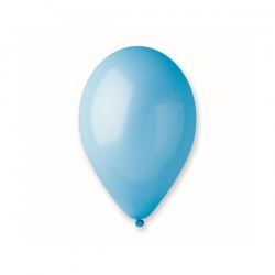 Balony pastelowe niebieskie Błękitne 26 cm 100 szt Gemar