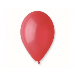 Balony pastelowe Czerwone Gemar 33 cm