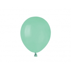 Balony pastelowe Zielone Miętowe 13 cm