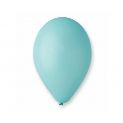 Balony pastelowe Turkusowe Niebieskie 30 cm