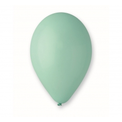 Balony pastelowe Turkusowo Zielone Gemar 26 cm