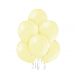 Balony pastelowe Żółte Cytrynowe 30 cm