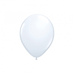 Balony pastelowe Qualatex Białe 41 cm
