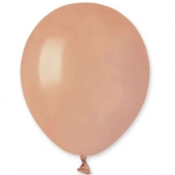 Balony pastelowe Różowe Złoto Gemar 13 cm