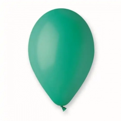 Balony pastelowe Turkusowo Zielone 26 cm Gemar