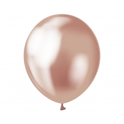 Balony metalizowane Platynowe Różowe Złoto 25 cm