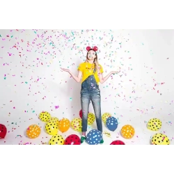 Kolorowe balony w kropki