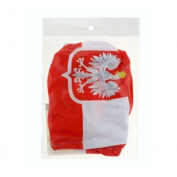 Flagi Polski na lusterka zewnętrzne samochodu 2 szt.