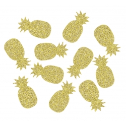 Konfetti Ananasy Złote 18 g