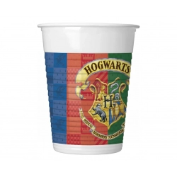 Kubeczki plastikowe Harry Potter 200 ml 8 szt.