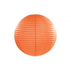 Lampion papierowy Kula Pomarańczowy 35 cm