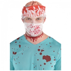 Maska Krwawy Chirurg gadżet Karnawał Halloween
