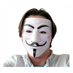 Maska plastikowa Protest Guy Fawkes Anonimus